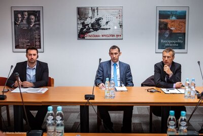 Specjalna sprawozdawczyni ONZ w dziedzinie praw kulturalnych z wizytą w IPN – 25 września 2018. Fot. Marcin Jurkiewicz (IPN)