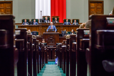 Finał ogólnopolskiego projektu edukacyjnego Sejm Dzieci i Młodzieży – Warszawa, 27 września 2018. Fot. Sławek Kasper (IPN)