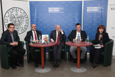 Dyskusja poświęcona książce „Niepodległość ma jeden kształt” – Warszawa, 26 września 2018. Fot. Piotr Życieński (IPN)