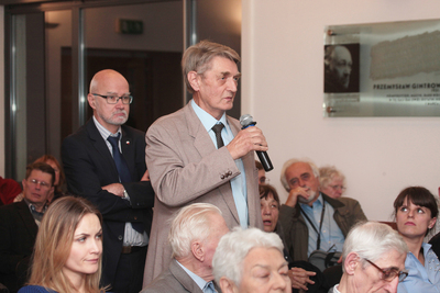 Dyskusja poświęcona książce „Niepodległość ma jeden kształt” – Warszawa, 26 września 2018. Fot. Piotr Życieński (IPN)