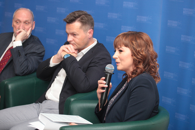 Dyskusja poświęcona książce „Niepodległość ma jeden kształt” – Warszawa, 26 września 2018. Fot. Piotr Życieński (IPN)