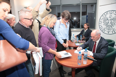 Dyskusja poświęcona książce „Niepodległość ma jeden kształt” – Warszawa, 26 września 2018. Fot. Piotr Życieński (IPN)