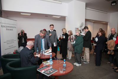 Dyskusja poświęcona książce „Niepodległość ma jeden kształt” – Warszawa, 26 września 2018. Fot. Piotr Życieński (IPN)