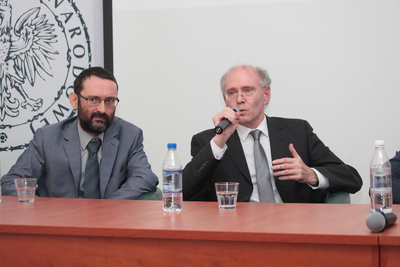 Debata „W cieniu paktu Ribbentrop-Mołotow...” – Warszawa, 28 września 2018. Fot. Piotr Życieński (IPN)