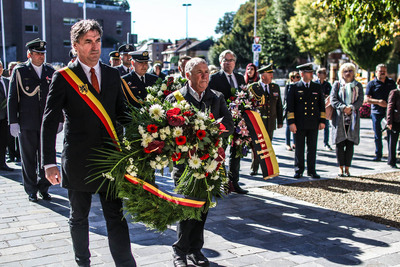 Uroczystości na polskim cmentarzu wojennym w Lommel – Lommel, Belgia, 29–30 września 2018. Fot. Ambasada RP w Brukseli
