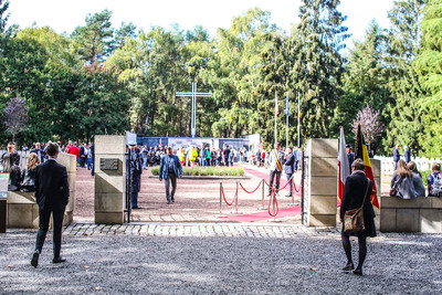Uroczystości na polskim cmentarzu wojennym w Lommel – Lommel, Belgia, 29–30 września 2018. Fot. Ambasada RP w Brukseli
