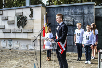 Uroczystości na polskim cmentarzu wojennym w Lommel – Lommel, Belgia, 29–30 września 2018. Fot. Ambasada RP w Brukseli
