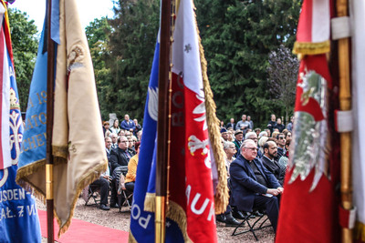 Uroczystości na polskim cmentarzu wojennym w Lommel – Lommel, Belgia, 29–30 września 2018. Fot. Ambasada RP w Brukseli