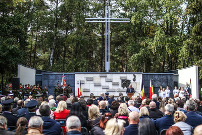 Uroczystości na polskim cmentarzu wojennym w Lommel – Lommel, Belgia, 29–30 września 2018. Fot. Ambasada RP w Brukseli