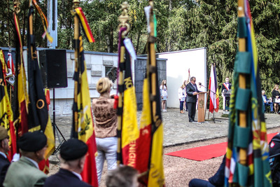 Uroczystości na polskim cmentarzu wojennym w Lommel – Lommel, Belgia, 29–30 września 2018. Fot. Ambasada RP w Brukseli