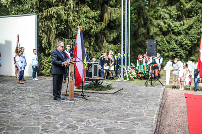 Uroczystości na polskim cmentarzu wojennym w Lommel – Lommel, Belgia, 29–30 września 2018. Fot. Ambasada RP w Brukseli