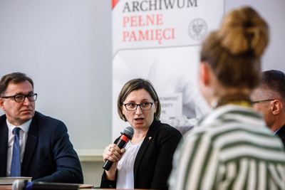 Promocja albumu „A miało być tak pięknie… Historia Ewy i Jerzego Stolarskich” – Warszawa, 2 października 2018. Fot. Sławek Kasper (IPN)