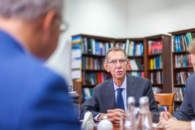 Wizyta dyr. Johana Verbekego w IPN – 3 października 2018. Fot. K.H. (IPN)