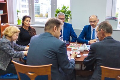 Wizyta dyr. Johana Verbekego w IPN – 3 października 2018. Fot. K.H. (IPN)