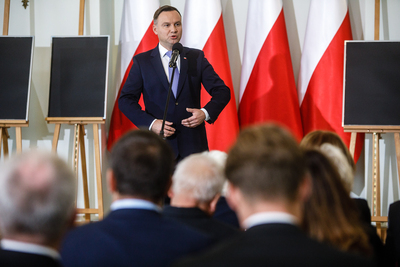 Wręczanie not identyfikacyjnych w Pałacu Prezydenckim – Warszawa, 4 października 2018. Fot. Sławek Kasper (IPN)