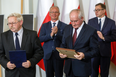 Wręczanie not identyfikacyjnych w Pałacu Prezydenckim – Warszawa, 4 października 2018. Fot. Sławek Kasper (IPN)