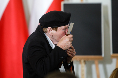 Wręczanie not identyfikacyjnych w Pałacu Prezydenckim – Warszawa, 4 października 2018. Fot. Sławek Kasper (IPN)