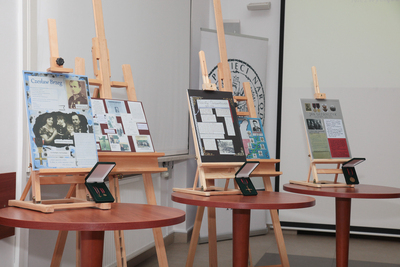 Konferencja prasowa na temat II edycji konkursu „Niezwyciężeni 1918. Ofiary totalitaryzmów”. Podsumowanie I edycji – 5 października 2018. Fot. Piotr Życieński (IPN)