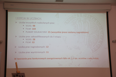 Konferencja prasowa na temat II edycji konkursu „Niezwyciężeni 1918. Ofiary totalitaryzmów”. Podsumowanie I edycji – 5 października 2018. Fot. Piotr Życieński (IPN)