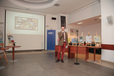 Konferencja prasowa na temat II edycji konkursu „Niezwyciężeni 1918. Ofiary totalitaryzmów”. Podsumowanie I edycji – 5 października 2018. Fot. Piotr Życieński (IPN)