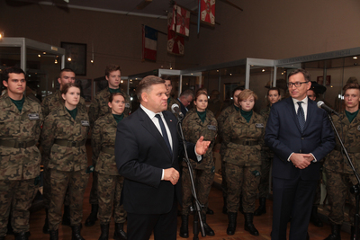 Inauguracja konkursu „Żołnierze w służbie historii” – Warszawa, 8 października 2018. Fot. Piotr Życieński (IPN)