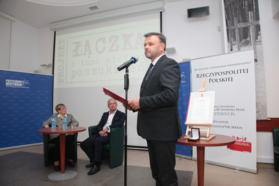 Inauguracja II edycji projektu „Łączka i inne miejsca poszukiwań” – Warszawa, 8 października 2018. Fot. Piotr Życieński (IPN)