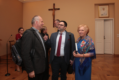 Prezentacja III tomu „Pro memoria” prymasa Stefana Wyszyńskiego – Warszawa, 8 października 2018. Fot. Piotr Życieński (IPN)