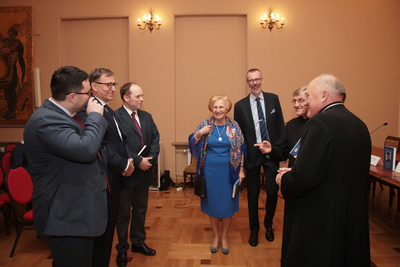 Prezentacja III tomu „Pro memoria” prymasa Stefana Wyszyńskiego – Warszawa, 8 października 2018. Fot. Piotr Życieński (IPN)