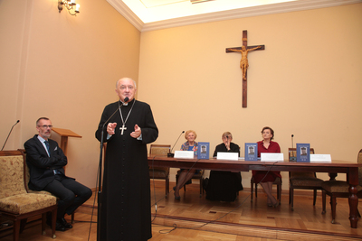 Prezentacja III tomu „Pro memoria” prymasa Stefana Wyszyńskiego – Warszawa, 8 października 2018. Fot. Piotr Życieński (IPN)