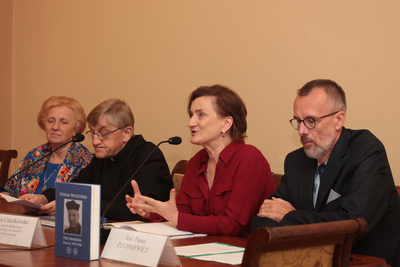 Prezentacja III tomu „Pro memoria” prymasa Stefana Wyszyńskiego – Warszawa, 8 października 2018. Fot. Piotr Życieński (IPN)