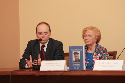 Prezentacja III tomu „Pro memoria” prymasa Stefana Wyszyńskiego – Warszawa, 8 października 2018. Fot. Piotr Życieński (IPN)