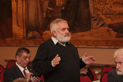 Prezentacja III tomu „Pro memoria” prymasa Stefana Wyszyńskiego – Warszawa, 8 października 2018. Fot. Piotr Życieński (IPN)