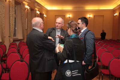 Prezentacja III tomu „Pro memoria” prymasa Stefana Wyszyńskiego – Warszawa, 8 października 2018. Fot. Piotr Życieński (IPN)