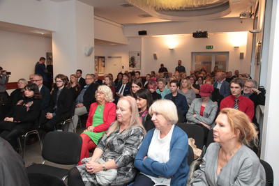Wernisaż wystawy pokonkursowej „Jeszcze Polska...” – Warszawa, 9 października 2018. Fot. Piotr Życieński (IPN)