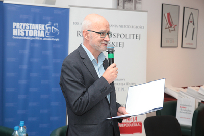 Wernisaż wystawy pokonkursowej „Jeszcze Polska...” – Warszawa, 9 października 2018. Fot. Piotr Życieński (IPN)