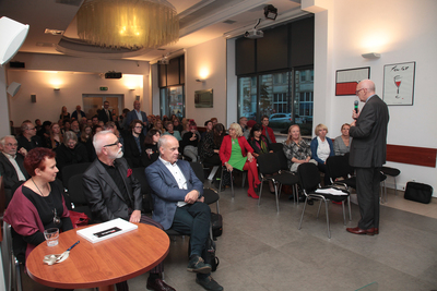 Wernisaż wystawy pokonkursowej „Jeszcze Polska...” – Warszawa, 9 października 2018. Fot. Piotr Życieński (IPN)