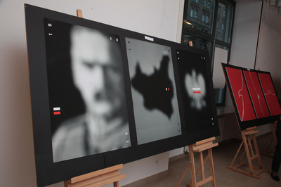 Wernisaż wystawy pokonkursowej „Jeszcze Polska...” – Warszawa, 9 października 2018. Fot. Piotr Życieński (IPN)