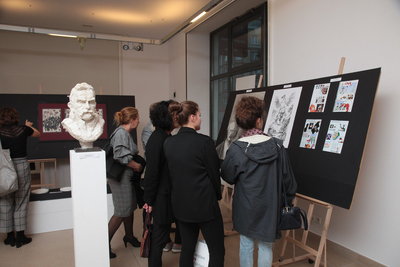 Wernisaż wystawy pokonkursowej „Jeszcze Polska...” – Warszawa, 9 października 2018. Fot. Piotr Życieński (IPN)