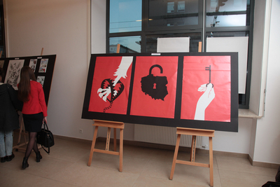 Wernisaż wystawy pokonkursowej „Jeszcze Polska...” – Warszawa, 9 października 2018. Fot. Piotr Życieński (IPN)