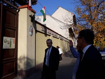 Delegacja przedstawicieli Archiwum IPN na Węgrzech