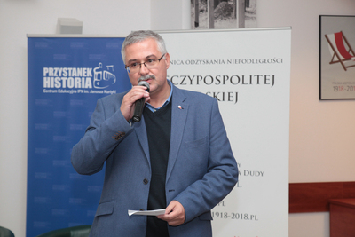 Pokaz filmu „Niedokończone msze wołyńskie” – 15 października 2018. Fot. Piotr Życieński (IPN)