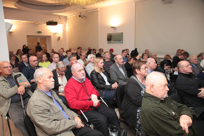 Pokaz filmu „Niedokończone msze wołyńskie” – 15 października 2018. Fot. Piotr Życieński (IPN)