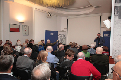 Pokaz filmu „Niedokończone msze wołyńskie” – 15 października 2018. Fot. Piotr Życieński (IPN)