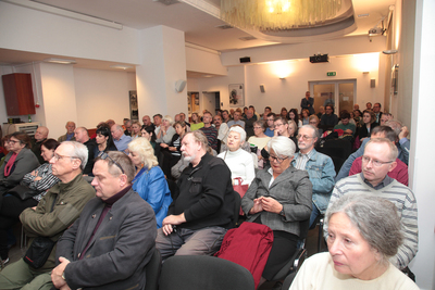Pokaz filmu „Niedokończone msze wołyńskie” – 15 października 2018. Fot. Piotr Życieński (IPN)