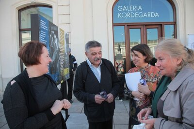 Wernisaż wystawy „Wyszyńskiego i Wojtyły gramatyka życia” – Warszawa, 16 października 2018. Fot. Piotr Życieński (IPN)