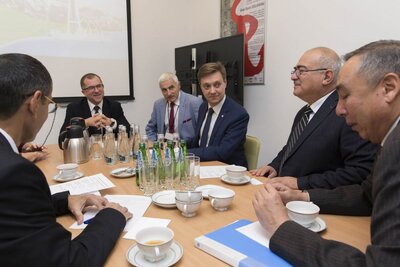 Historycy z Uzbekistanu w IPN – Warszawa, 16 października 2018. Fot Katarzyna Adamów (IPN)