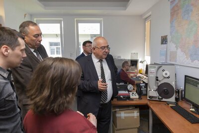 Historycy z Uzbekistanu w IPN – Warszawa, 16 października 2018. Fot Katarzyna Adamów (IPN)