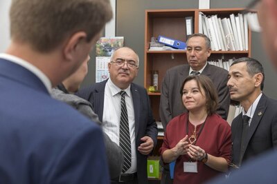 Historycy z Uzbekistanu w IPN – Warszawa, 16 października 2018. Fot Katarzyna Adamów (IPN)