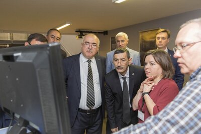 Historycy z Uzbekistanu w IPN – Warszawa, 16 października 2018. Fot Katarzyna Adamów (IPN)