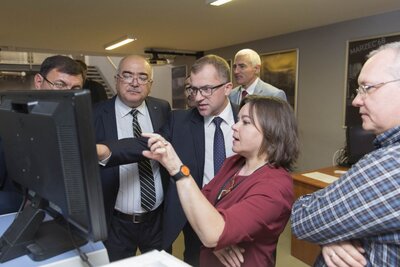 Historycy z Uzbekistanu w IPN – Warszawa, 16 października 2018. Fot Katarzyna Adamów (IPN)